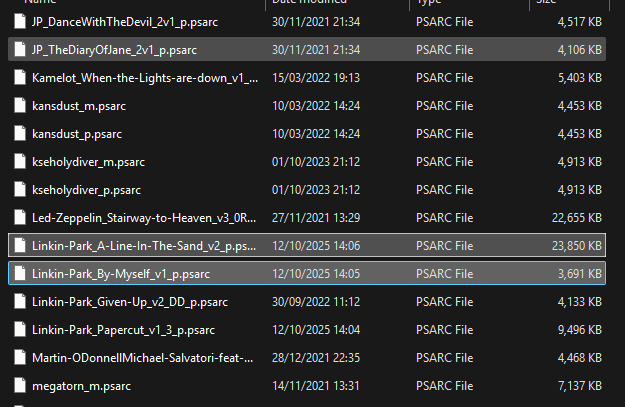certain CDLC not showing up in game